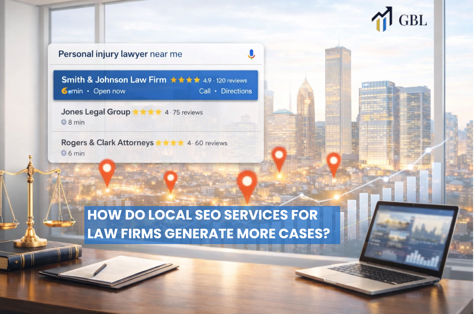 How Do Local SEO Services for Law Firms Generate More Cases?