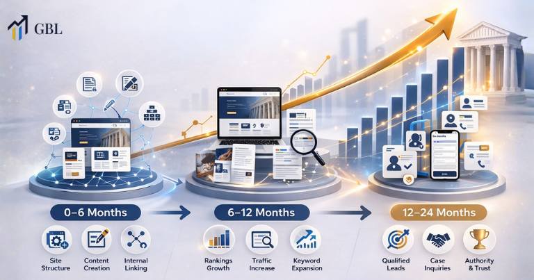 SEO for Law Firms: How to Build a Strategy That Compounds Over 24 Months